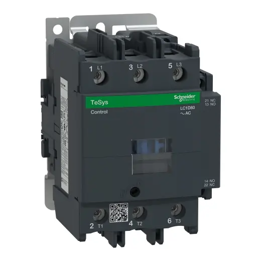 CONTACTOR SCHNEIDER 80A | LC1D80 (24V AC)