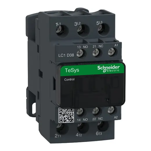 CONTACTOR SCHNEIDER 38A | LC1D38 (24V AC)