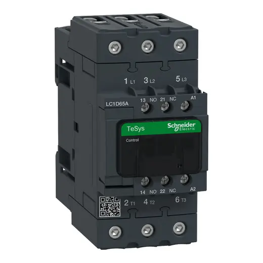 CONTACTOR SCHNEIDER 65A | LC1D65A (24V AC)