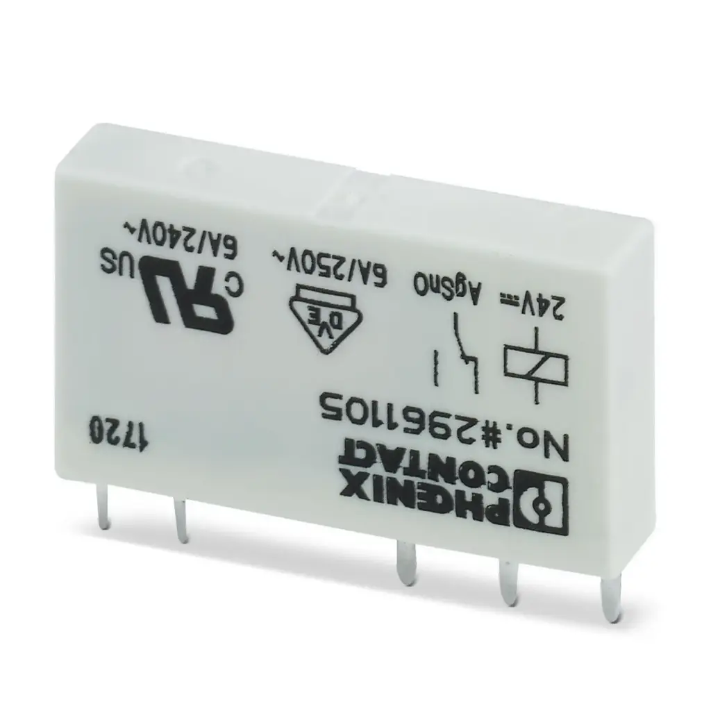 RELAY FLAT 5 PIN PHOENIX CONTACT 24V DC | REL-MR- 24DC/21
