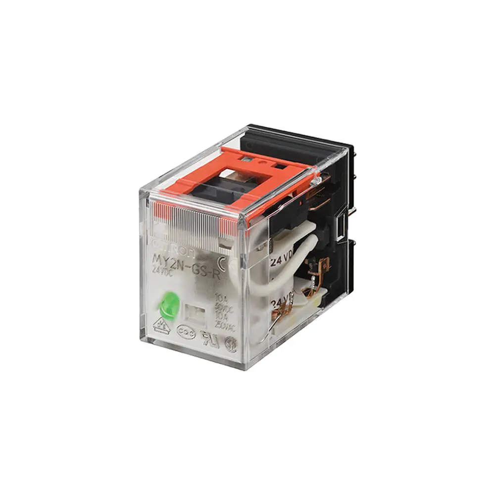 RELAY OMRON FLAT 14 PIN 24V DC 6A LED