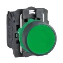 PUSH BUTTON SCHNEIDER PVC GREEN