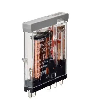 [2658] RELAY OMRON FLAT 5 PIN 21V DC SLIM