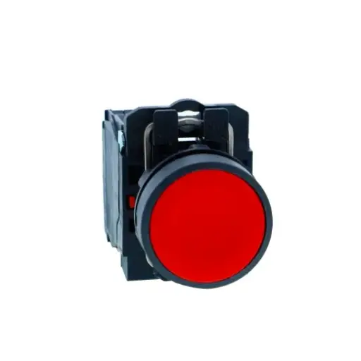 [31412] PUSH BUTTON SCHNEIDER PVC RED